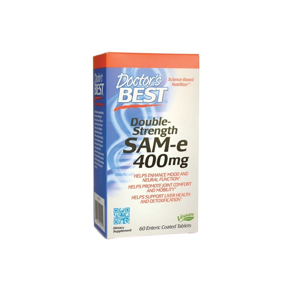 Doctor's Best  SAM-e, 60 tablets - 400mg Double Strength