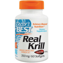 Doctor's Best, Riktig Krill, 60 Softgel