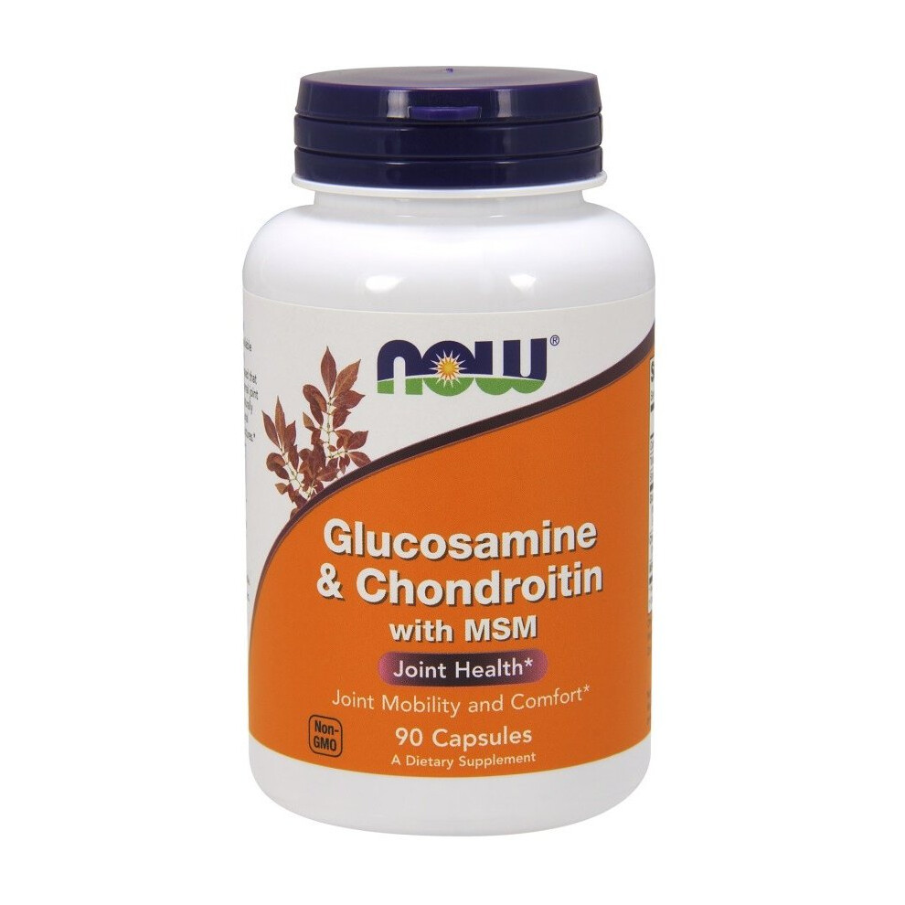 Now Foods Glucosamine & Chondroitin With Msm, 90 Caps