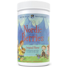 Nordic Naturals, Nordic Berries, Multivitaminowe Gummies, Wiek 3+, Początkowy, 200 Gummy Berries