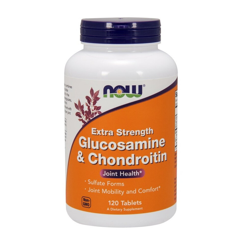 NOW Foods  Glucosamine & Chondroitin Extra Strength, 120 tabs