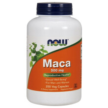 NOW Foods  Maca, 500mg, 250 vcaps