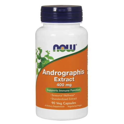 NOW Foods Andrographis Extract 400 mg 90 Veg Capsules Now Foods