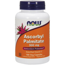NOW Foods, Ascorbyl-Palmitat, 500 mg, 100 Veg Kapseln