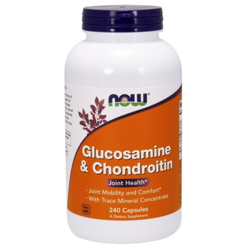 NOW Foods NOW Foods, Glucosamina e Quitosana, 240 Cápsulas