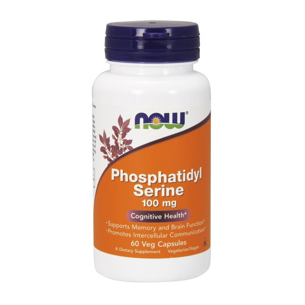 New Now Foods Phosphatidyl Serine, 100Mg, 60 Vcaps