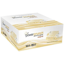 BNRG, Power Crunch Protein Energy Bar, Cookies og Crème, 12 Bars, 1,4 oz (40 g) Each