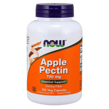 NOW Foods, Apple Pectin, 120 Veg Capsules (0.7 g per Capsule)