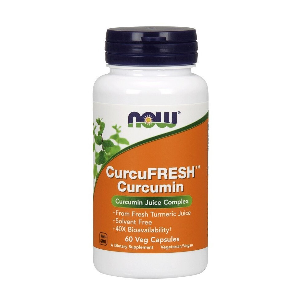 New Now Foods Curcufresh Curcumin, 60 Vcaps