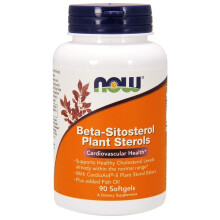 NOW Foods, Beta-Sitosterol Plant Sterolen, 90 Softgels