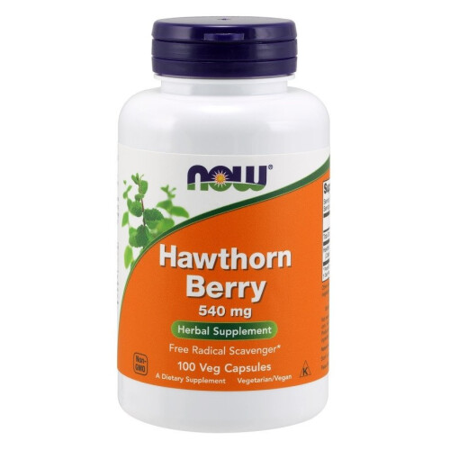 NOW Foods NOW Foods, Κρανιά Φρούτα, 100 Βοτάνιας Φιάλες (540 mg ανά Φιάλα)