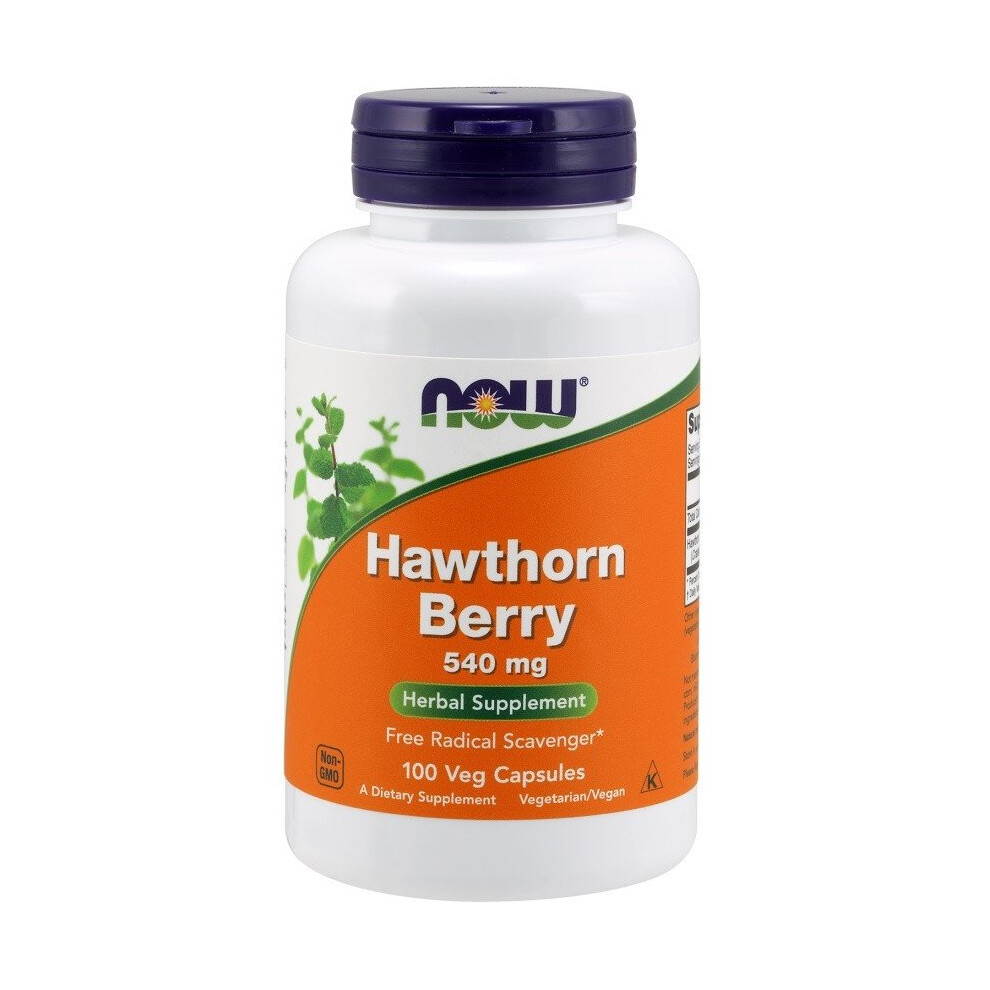 NOW Foods  Hawthorn Berry, 540mg - 100 vcaps