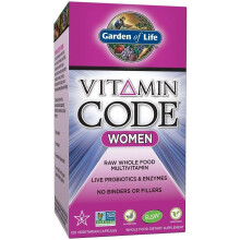 Garden of Life, Vitamin Code, Multivitamines Alimentaires Complètes pour Femmes, 120 Gélules Végétariennes
