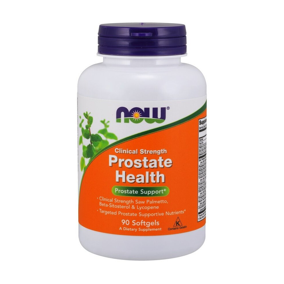 NOW Foods  Prostate Health Clinical Strength, 90 Softgels