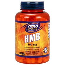 NOW Foods, Sport, HMB, 500 mg, 120 Veg Caps