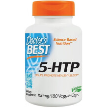Doctor's Best, 5-HTP, 100 mg, 180 Φυτικών Κάψουλες