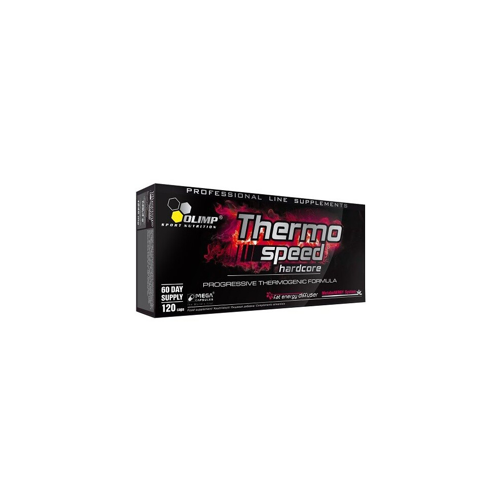 Olimp Nutrition Thermo Speed Hardcore 120 Mega Caps - Image 4