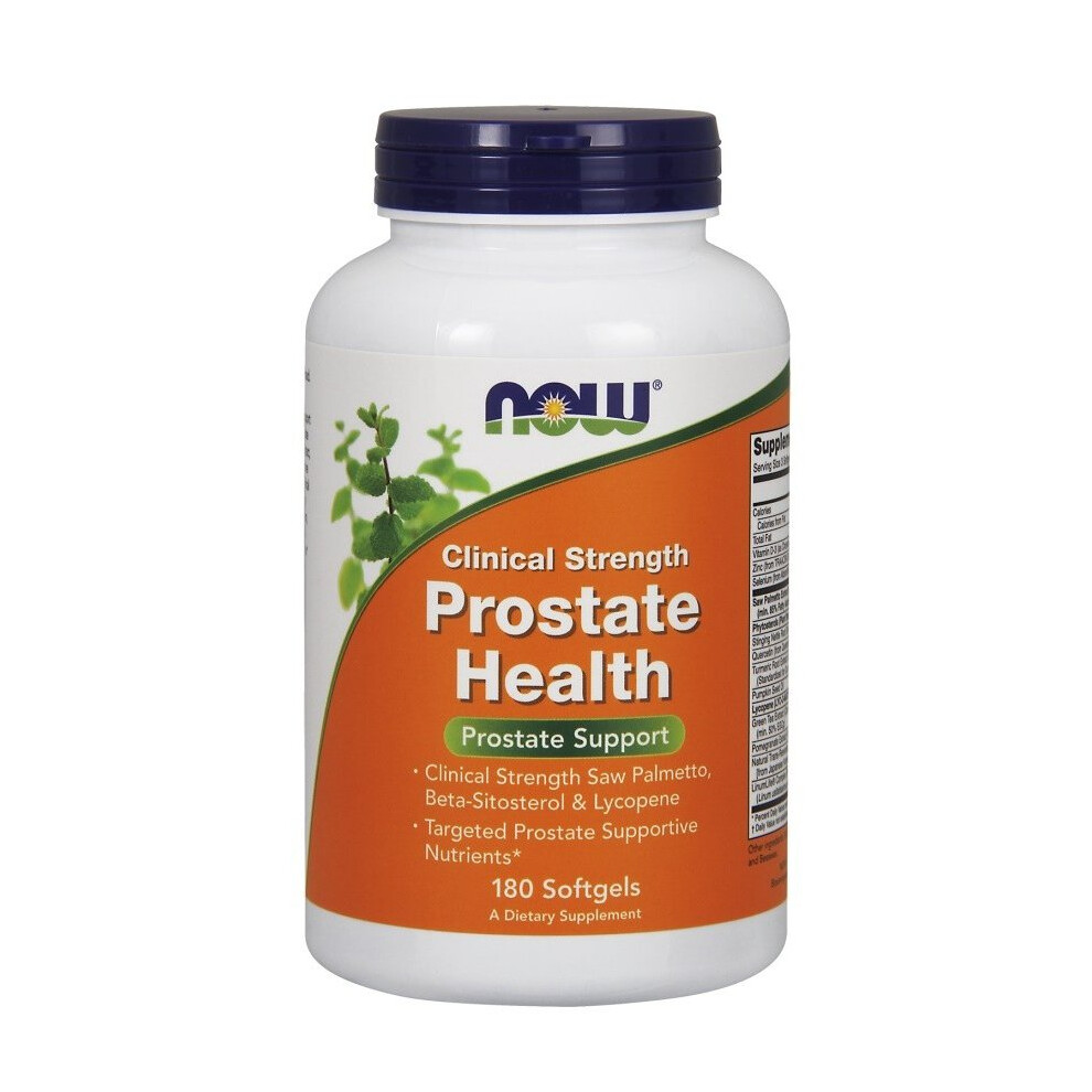 NOW Foods  Prostate Health Clinical Strength, 180 Softgels