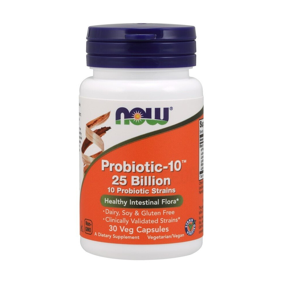 Now Foods Probiotic-10 25 Billion - 30 Vcaps