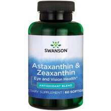 Swanson, Astaxanthin & Zeaxanthin, 60 Weichkapseln
