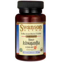 Swanson, Ultimate Ashwagandha, 250 mg, 60 pflanzliche Kapseln