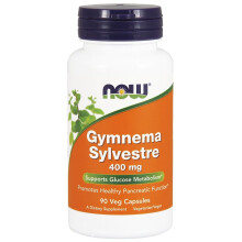 NOW Foods, Gymnema Sylvestre-Extrakt, 90 Veg Kapslar (400 mg per Kapsel)