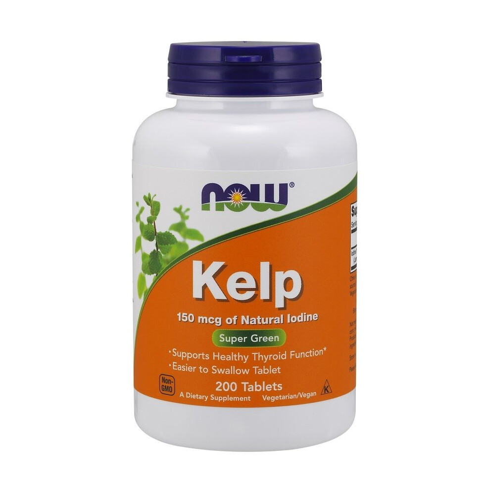 NOW Foods  Kelp, 200 tabs(150mcg)
