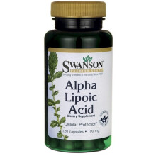 Swanson, Acide Alpha-Lipoïque, 100 mg, 120 Gélules