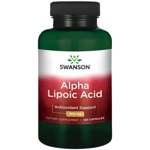Swanson, Alpha Liponsäure, 300 mg, 120 Kapseln