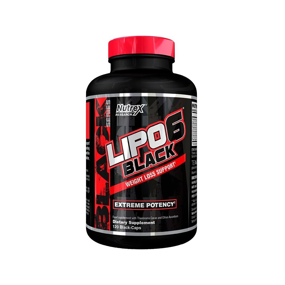 Nutrex Black Lipo-6 - 120 Caps