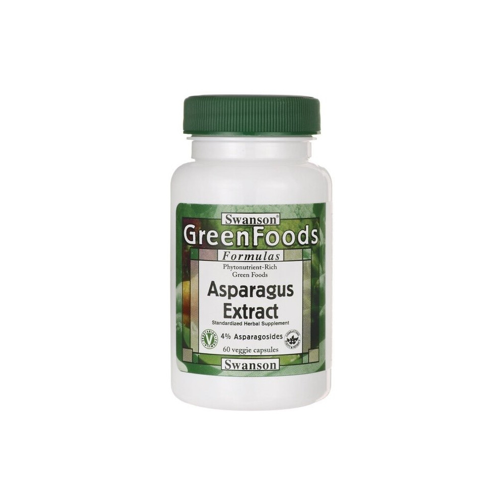 Swanson Asparagus Extract - 60 Vcaps