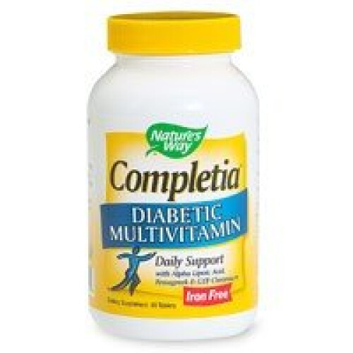Nature's Way, Completia, Diabetiker-Multivitamin, 90 Tabletten