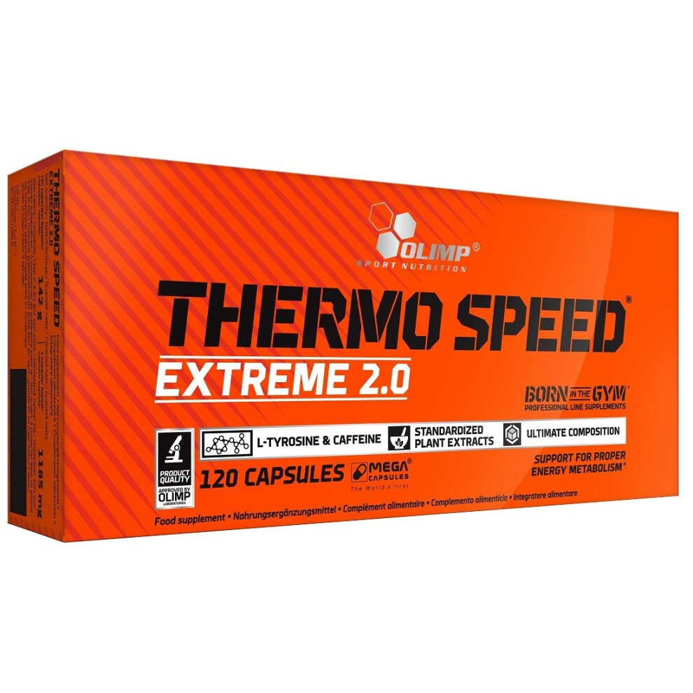 Olimp Nutrition Thermo Speed Extreme 2.0 - 120 Mega Caps