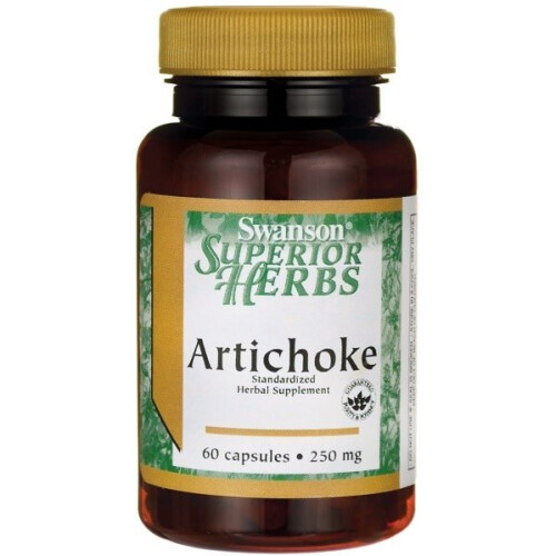 Swanson, Extrait d'Artichaut, 250 mg, 60 Gélules