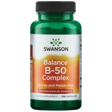 Balance Vitamin B-50-Komplex 100 Kapseln Swanson Health Products