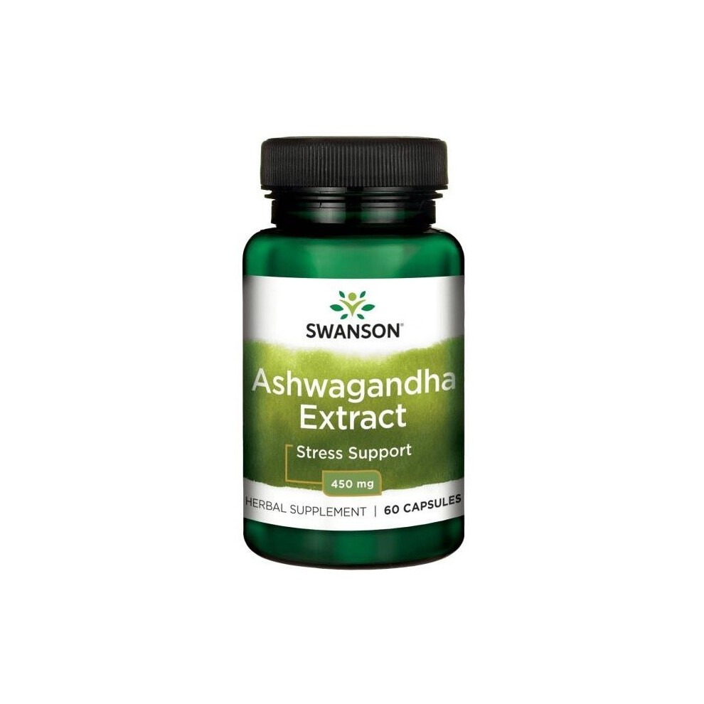 Photos - Vitamins & Minerals Swanson Ashwagandha Extract, 450mg - 60 caps 