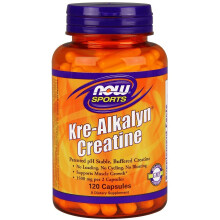 NOW Foods, Sport, Kre-Alkalyn Creatină, 120 Capsule
