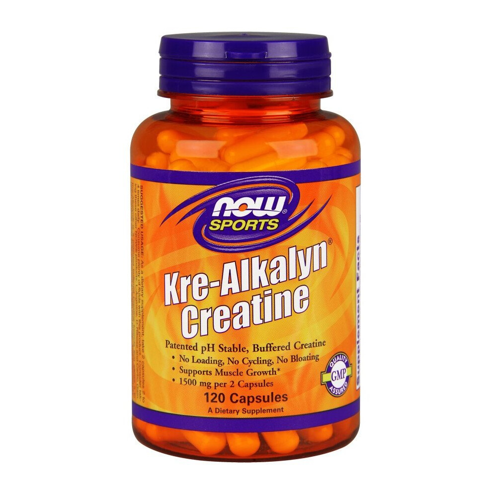 Now Foods Kre-Alkalyn Creatine, 120 Caps