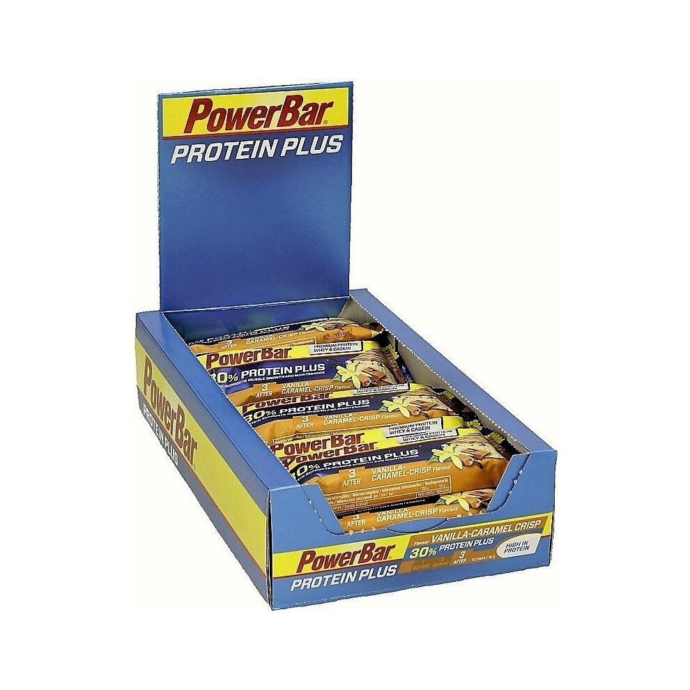 Powerbar Protein Plus 30%, Chocolate, 15 Bars