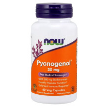 NOW Foods, Pycnogenol Con Bioflavonoides, 60 Veg Cápsulas