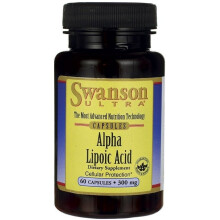 Swanson, Acide Alpha-Lipoïque, 300 mg, 60 Gélules