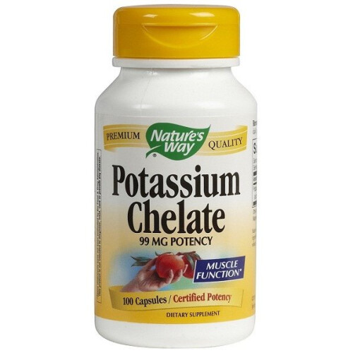Nature's Way  Potassium, 99mg  - 100 caps