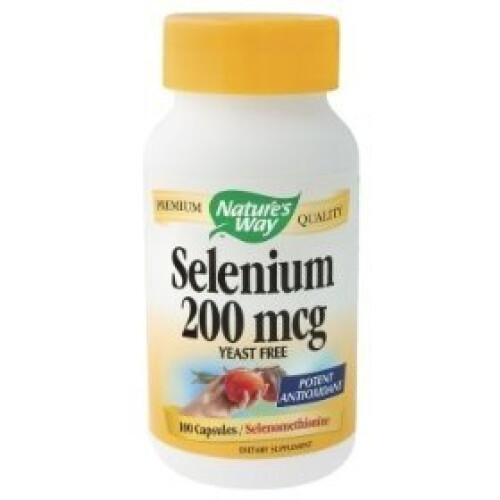 Nature's Way  Selenium, 200mcg  - 100 caps