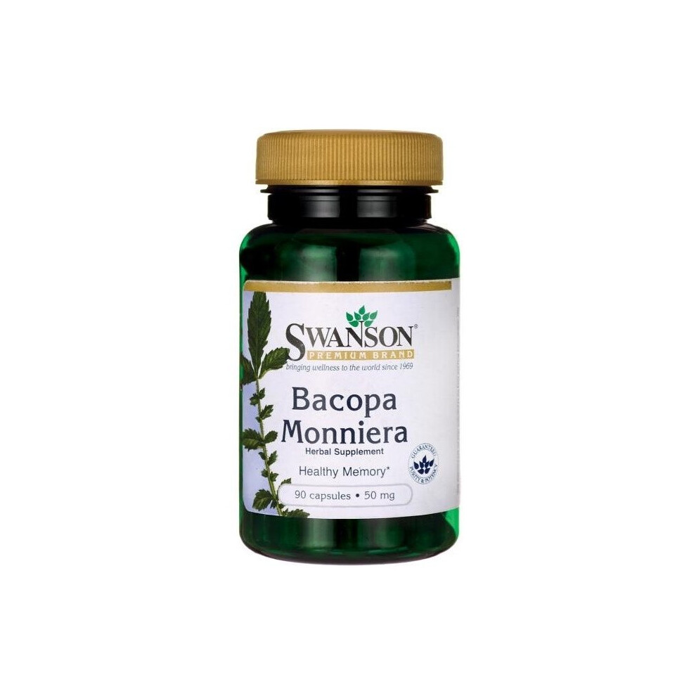 Swanson Bacopa Monniera 10:1 Extract, 50Mg - 90 Caps