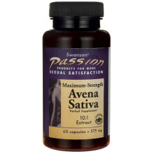 Swanson Avena Sativa Extrakt, 575mg Max Stärke - 60 Kapseln