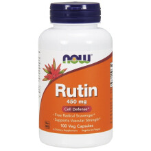 NOW Foods, Rutina, 450 mg, 100 Veg Capsulas