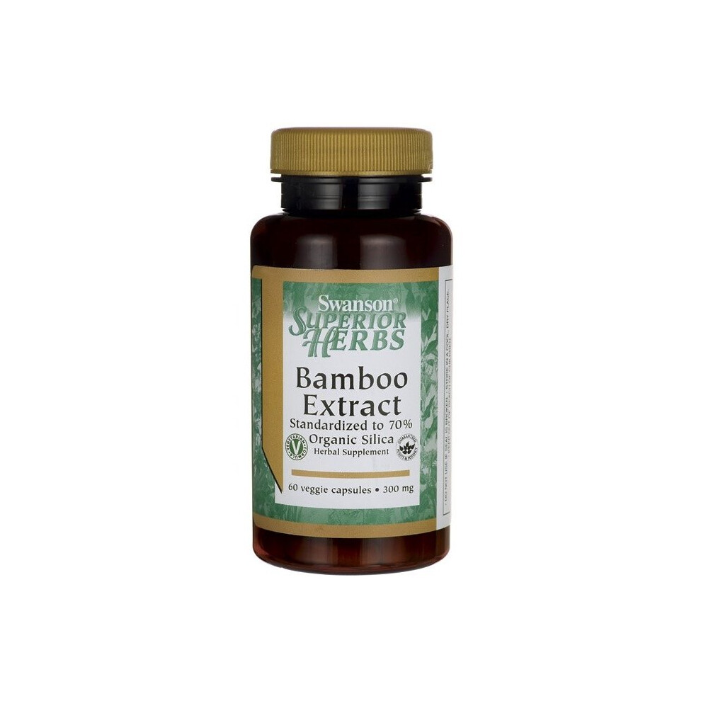 Swanson Bamboo Extract, 300Mg - 60 Vcaps