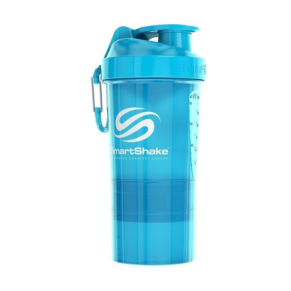 Smartshake Blue Shaker Original2go, Neon 600 Ml.