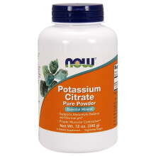 NOW Foods, Potassium Citrát Tiszta Por, 12 oz (340 g)