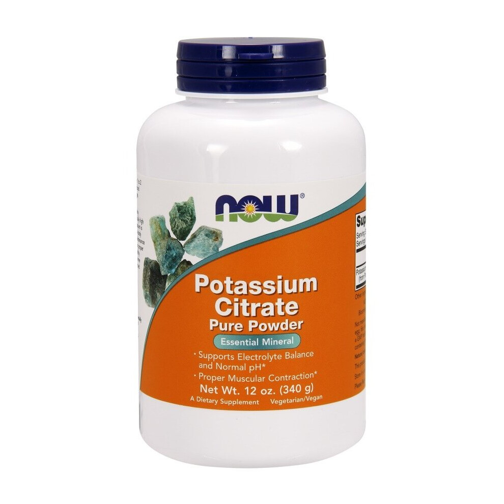 Now Foods Potassium Citrate, 340G(Pure Powder)